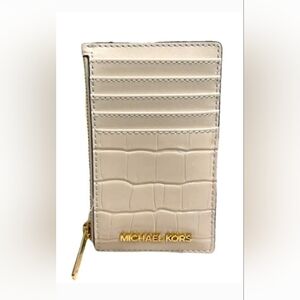 🧡3/$20🧡 NWT Michael Kors Jet Set Travel Case in Creme White